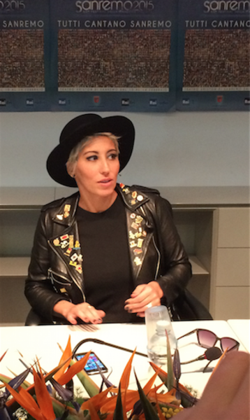 Malika Conferenza stampa sanremo 2015